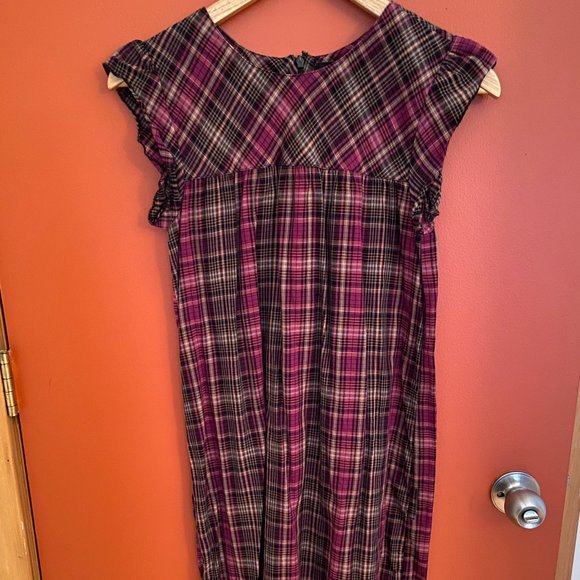 DC Shoes Plaid Dress - Picture 1 of 7